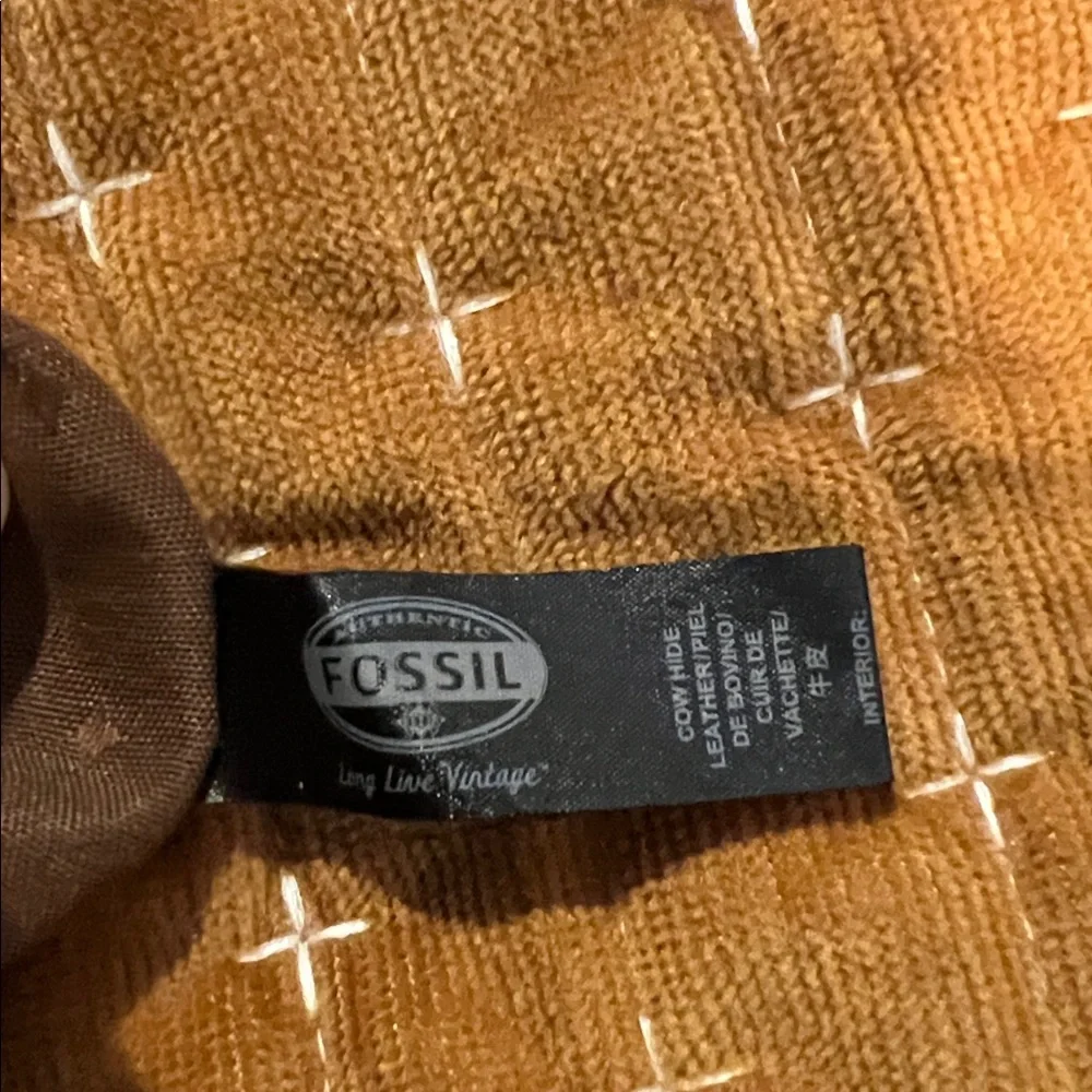 FOSSIL EXPLORER Foldover Bag Silver - Picture 7 of 7